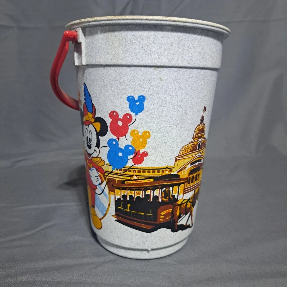 VTG Disney Parks Popcorn Buckets 25th Anniversary Main‎ Street Magic Kingdom